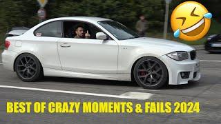 NÜRBURGRING BEST OF WTF MOMENTS, FUNNY MOMENTS, FAILS & Highlights 2024