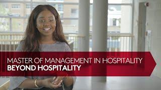 Beyond Hospitality: Cornell Master of Management in Hospitality (MMH)