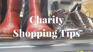 Charity Shopping Tips