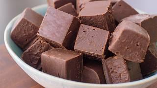 My Dad's 2-Ingredient Chocolate Fudge Is the Easiest  You'll Ever Make