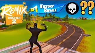 Fortnite Chapter 2 Remix INSANE High Kill Solo Gameplay