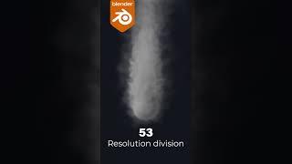 Domain - Settings - Resolution Division - Mastering Smoke Simulation Tutorials in Blender