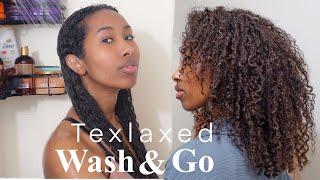 Wash & Go on my new hair cut | TEXLAXED HAIR