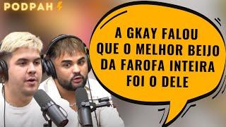 Alvaro e Lucas Guedes soltam segredos que ocorreram na Farofa da Gkay | Podpah