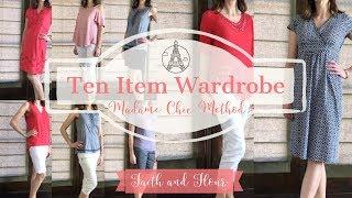 Ten Item Wardrobe Summer 2018 | Madame Chic Method | Inspired by Jennifer L. Scott