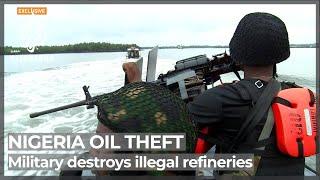 Nigerian military Intensifies operation against crude oil thieves