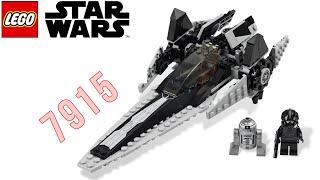 LEGO Star Wars 7915 Imperial V wing Starfighter Unboxing Speed Build Review