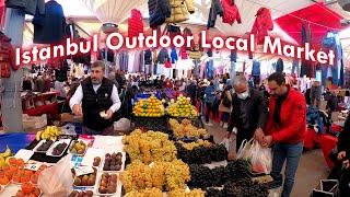 Istanbul's tuesday market sali pazari kadikoy