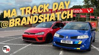 GOLF R & MEGANE 225 FINALLY GET OUT ON A TRACK DAY - BRANDS HATCH