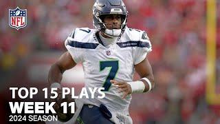 Top 15 Plays From Week 11 | NFL 2024 Season