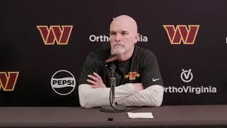 LIVE: HC Dan Quinn Speaks to the Media Before Practice | Washington Commanders