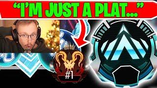 Plat Player Quits Apex After Facing #1 Pred in Ranked....