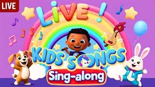 KIDS LOVE THIS! 2 Hours of FUN Educational Rhymes Live!