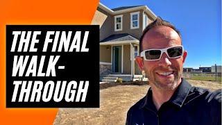 What to Look for at the Final walk-through with Home Builders - Tips for Building a house