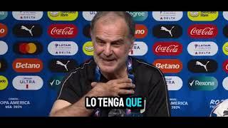 Marcelo Bielsa y sus palabras sobre el fútbol sudamericano.