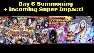 Day 6 Free Multi Summon + Incoming Super Impact! | Naruto Ultimate Ninja Blazing