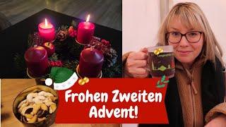 Frohen Zweiten Advent! | My German Mother-in-law Made Cookies | Langenfeld Weihnachtsmarkt and more!