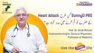 How Vitamin D3 and K2 reduce the chances of heart attack? | Dr. Aftab Mohsin