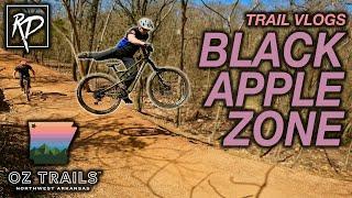 OZ Trails Vlogs/The Newest Trails In Bentonville - Black Apple Zone