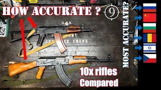 How accurate is an AK47 - Kalashnikov? | Russia v. China v. Bulgaria v. Romania v. Israel v. Czech