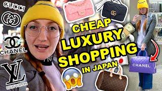 BUYING SECOND HAND LOUIS VUITTON IN JAPAN | CHEAP LUXURY FASHION | CHANEL, GUCCI & LOUIS VUITTON