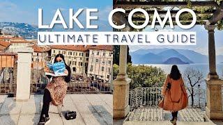 LAKE COMO | ULTIMATE TRAVEL GUIDE | All you need to do in 5 DAYS 