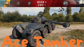 World of Tanks (WoT) - Panhard EBR 90 - Easy Ace Tanker - [4K]