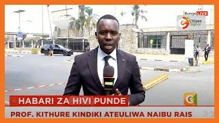 Bunge la kitaifa kuidhinisha uteuzi wa Kindiki