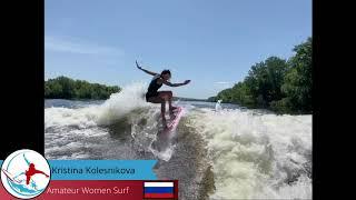 2020 Online WRS Series Event #2 - Amateur Women Surf - Kristina Kolesnikova