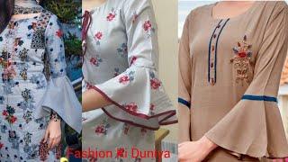 Latest Umbrella Baju designs for Punjabi suit | Trending Umbrella sleeves designs for Kurti/Kurta.