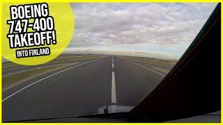 The Queen of the Skies: Graceful Boeing 747-400 Takeoff by Capi Dani! [AirClips]