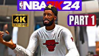 NBA 2K24 MyCAREER Gameplay Walkthrough Part 1 FULL GAME (4K 60FPS Xbox Series X) No Commentary