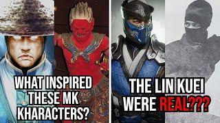 What Inspired THESE Mortal Kombat Characters??? (Scorpion, Sub-Zero, Raiden, and MORE)