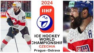 2024 Ice Hockey World Championship Czechia Final - Switzerland vs Czechia  Final  NHL 24 (PS5)