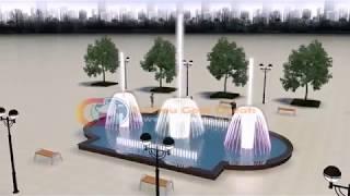 10x15m Music Dancing Water Fountain Design (Suzhou Gold Ocean Co., Ltd)