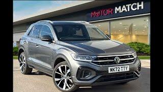 Used Volkswagen T-Roc 2.0 TSI R-Line DSG 4Motion Euro 6 (s/s) 5dr - MK72TTY- Motor Match Crewe