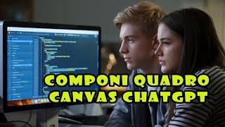 Come usare gratis Componi Quadro (Canvas) con l'intelligenza artificiale di ChatGPT