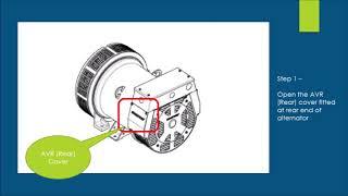 Alternator Excitation Procedure