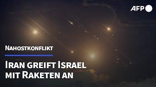 Iran greift Israel mit Raketen an | AFP