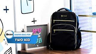 Top 5 Best Diaper Bag for Two Kid [Review] - Backpack Large Baby Diaper Bag [2023]