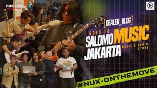 NUX ON THE MOVE | Sidak acara SALOMO MASTERCLASS "CREATIVE SONGWRITING" Bersama SONY & WIMA J-ROCKS