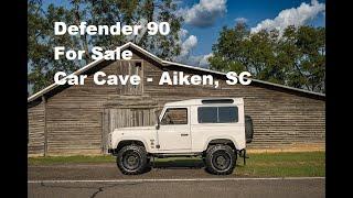 1994 Land Rover Defender 90 300Tdi Dry Climate Italy & Arizona Tons of Mods For Sale Car Cave USA