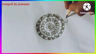 festivals rangoli designs/sravana masam muggulu /simple rangoli by jamuna