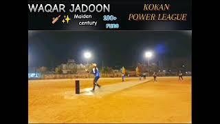 100+ runs great bating Waqar jadoon kpl