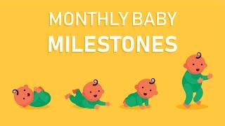 What are Baby Monthly Milestones? How Should a Baby Grow?