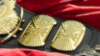 Real WWF Winged Eagle Championship Belts Officially Licensed WWE Replicas by Millican/Nicolau