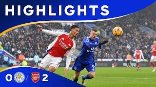 Foxes Battle But Lose Late To Gunners  | Leicester City 0 Arsenal 2