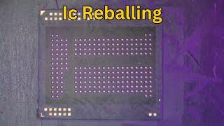 Ic Reballing / How To Reballing Ic / Bga Reballing