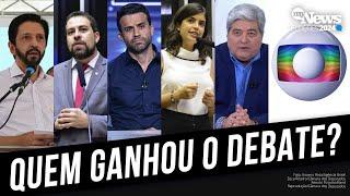 VEJA O QUE ACONTECEU NO DEBATE DA GLOBO ENTRE NUNES, BOULOS, MARÇAL, TABATA E DATENA