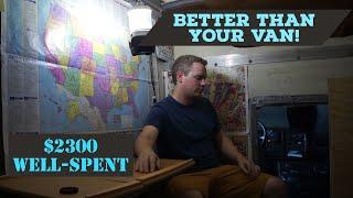 Living In My 10 ft. Box Truck For 1 Year.. Was Awesome! (stealth van conversion tour)